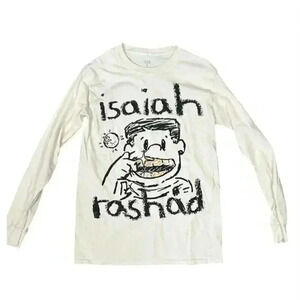 Isaiah Rashad Tour Vacation Lil Sunny Long Sleeve Men's Size S 100% Cotton